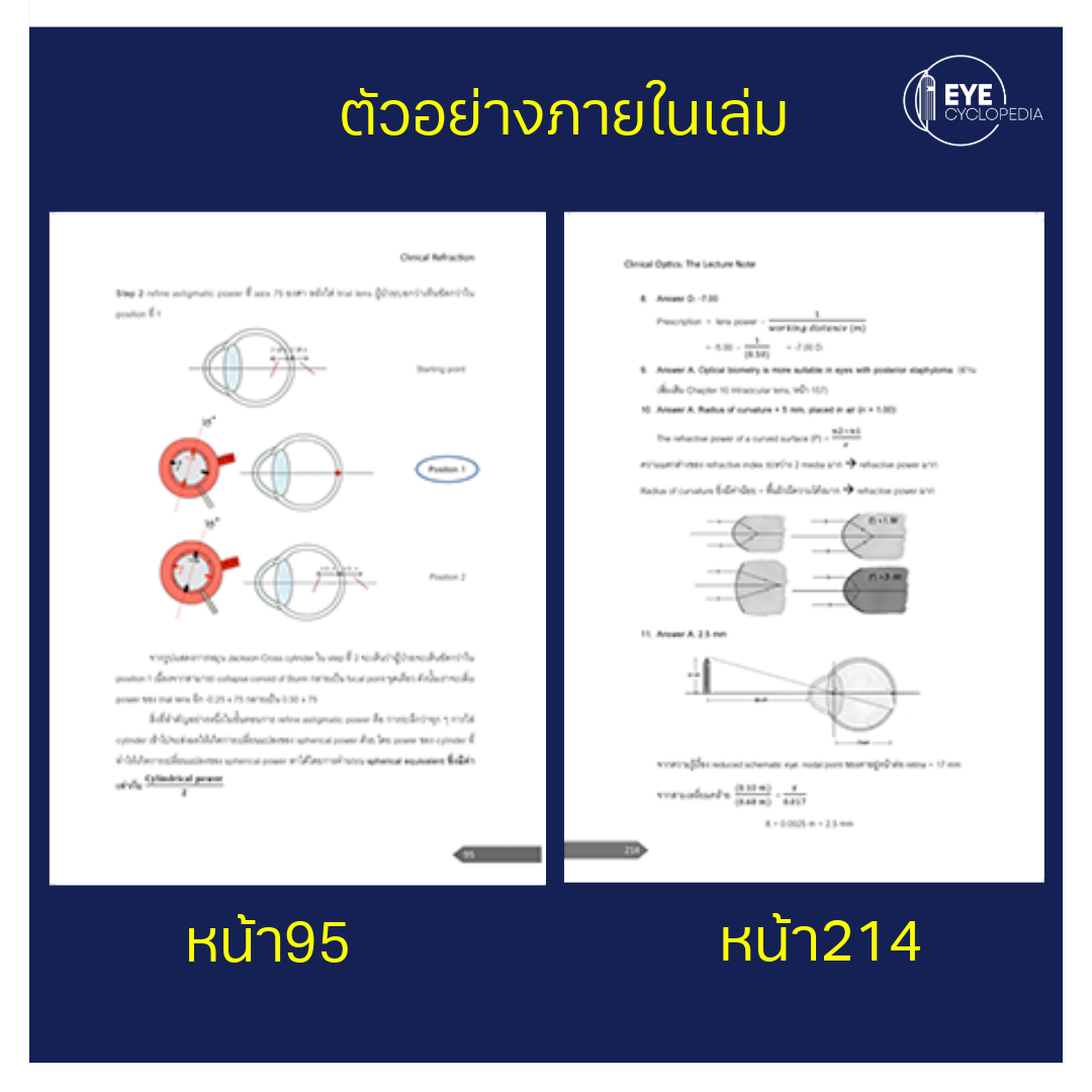 หนังสือ Clinical Optics: The lecture note - Image 3